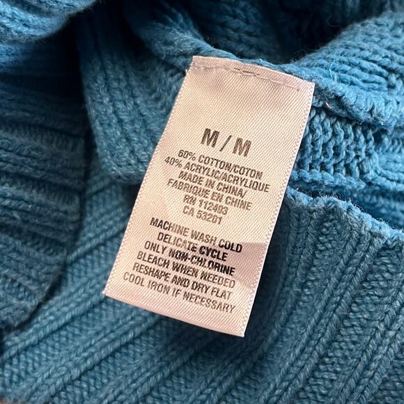 Y2k Aeropostale Chunky Knit Hoodie - Picture 7 of 8